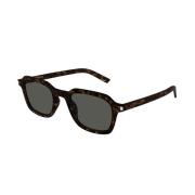 Slim 002 solbriller i Havana acetat