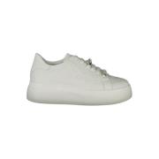 Hvit Polyester Sneaker