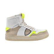 Lyon High Damer Sneakers Gul Mix