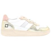 Laminert Hvit Platinum Court Sneakers