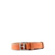 Pre-owned Leather belts