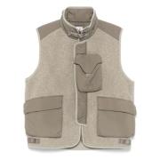 Oliven Grønn Polar Skall Vest