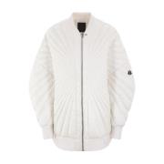 Radiance Quilted Oversized Nylon Coat