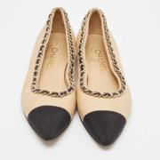 Pre-owned Fabric flats