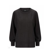 Brun Melange Merino Sweater