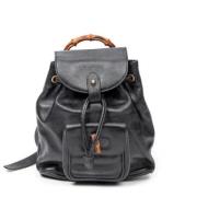 Pre-owned Leather backpacks