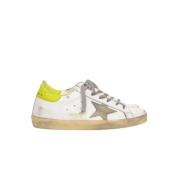 Hvit Superstar Lime Sneaker Sko