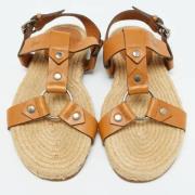 Pre-owned Leather sandals