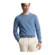 Blå Polo Ralph Lauren Long Sleeve Pullover Genser