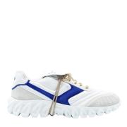 Hvit Skinn Sneaker Lazzarini Stil