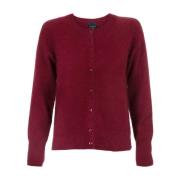 Angora Knappekort Cardigan Wildberry