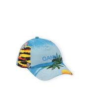 Fargerik Bomull Baseball Cap