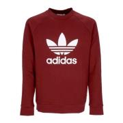 Shadow Red Crewneck Lett Sweatshirt