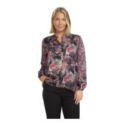 Blouse à fleurs élégante