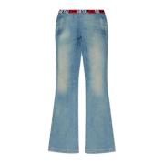 Jeans med rå finish D-Eby-S