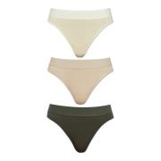 Tre-pakke UFST-COTTON-THONG-strenger