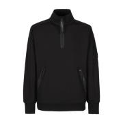 Diagonal Raised Fleece Ståkrage Sweatshirt