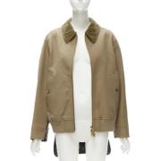 Pre-owned Beige bomull burberry jakke