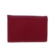 Pre-owned Leather wallets