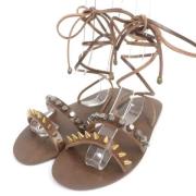 Pre-owned Leather sandals