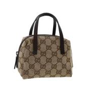 Pre-owned Canvas gucci-bags