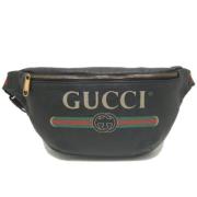 Pre-owned Leather gucci-bags