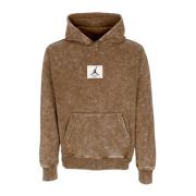 Lys Oliven Statement Vask Fleece Hoodie