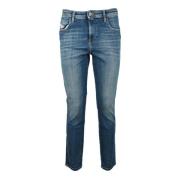 Bomullsblanding Stretch Jeans