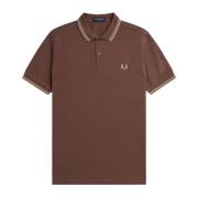 Polo med dobbel stripe M3600