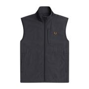 Nylon Gilet med Laurel Broderi