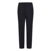 Svarte Joggers Aw24 Stil