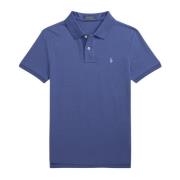 Klassisk Mesh Polo Skjorte Beach Royal