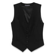 Svart Vest for Menn