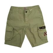 Bomull Bermuda Shorts Casual Modell