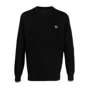 Logo Bomull Crewneck Genser