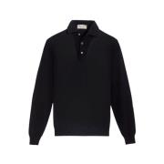 Merino ull langermet polo