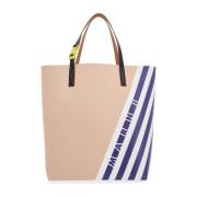 Stripete PVC Tote Bag