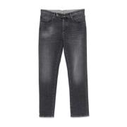 Slim Fit Grå Denim Jeans