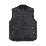 Quilty Worker Vest Svart Polyester Vår/Sommer 2024