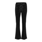 Slim-fit Jegging Bukser Svart Dyp