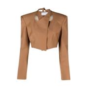 Kort Ull Wrap Blazer