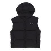 Signatur Puffer Vest med Justerbar Hette