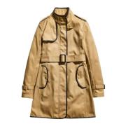 Vanntett Trenchcoat med Belte