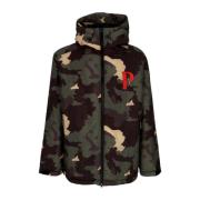 Camo Baseball Windbreaker Jakke