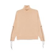 Kamel Merinoull Mock Neck Sweater