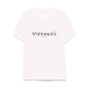 Logo Trykket Crewneck T-skjorte