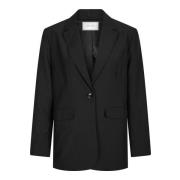 Glitrende Svart Blazer