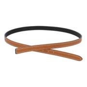 Pre-owned Leather belts