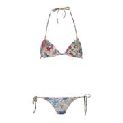 Blomster Spliced Mini Tri Bikini