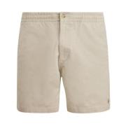 Beige Bomullsshorts